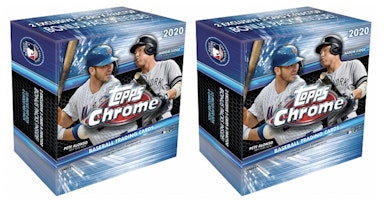 2020 Topps Chrome Baseball Monster Box 2x Lot 2020 Topps Chrome Baseball Monster Box 2x Lot