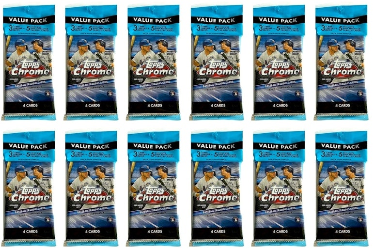 2020-topps-chrome-baseball-value-pack-12x-lot