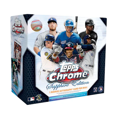 2020 Topps Chrome Sapphire Edition Baseball Box