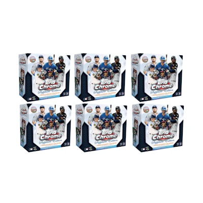 2020 Topps Chrome Sapphire Edition Baseball Box 6x Lot