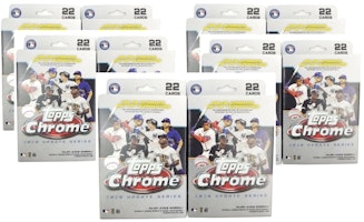 2020 Topps Chrome Update Baseball Hanger Box 10x Lot 2020 Topps Chrome Update Baseball Hanger Box 10x Lot