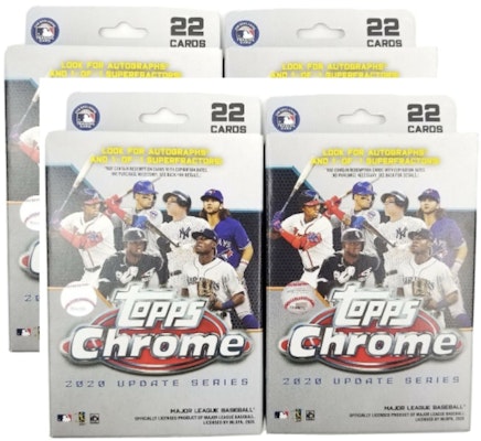 2020 Topps Chrome Update Baseball Hanger Box 4x Lot Buy 2020 Topps Chrome Update Baseball Hanger Box 4x Lot