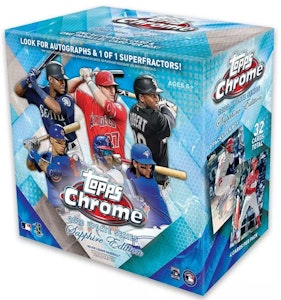 2020 Topps Chrome Update Sapphire Edition 棒球卡盒 Buy 2020 Topps Chrome Update Sapphire Edition 棒球卡盒