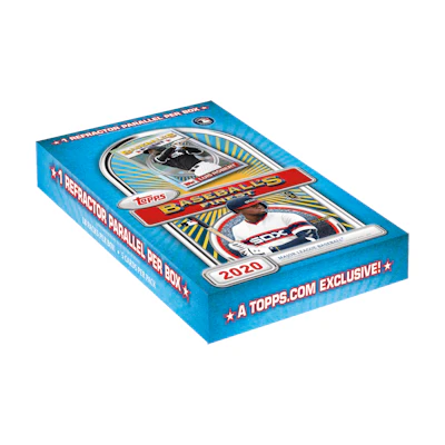 2020 Topps Finest Flashbacks Baseball Hobby Box