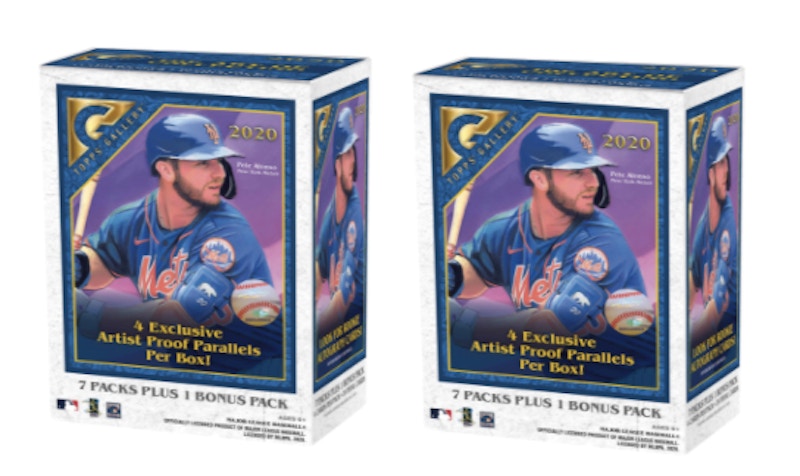 2020 Topps Gallery Baseball Blaster Box 2x Lot