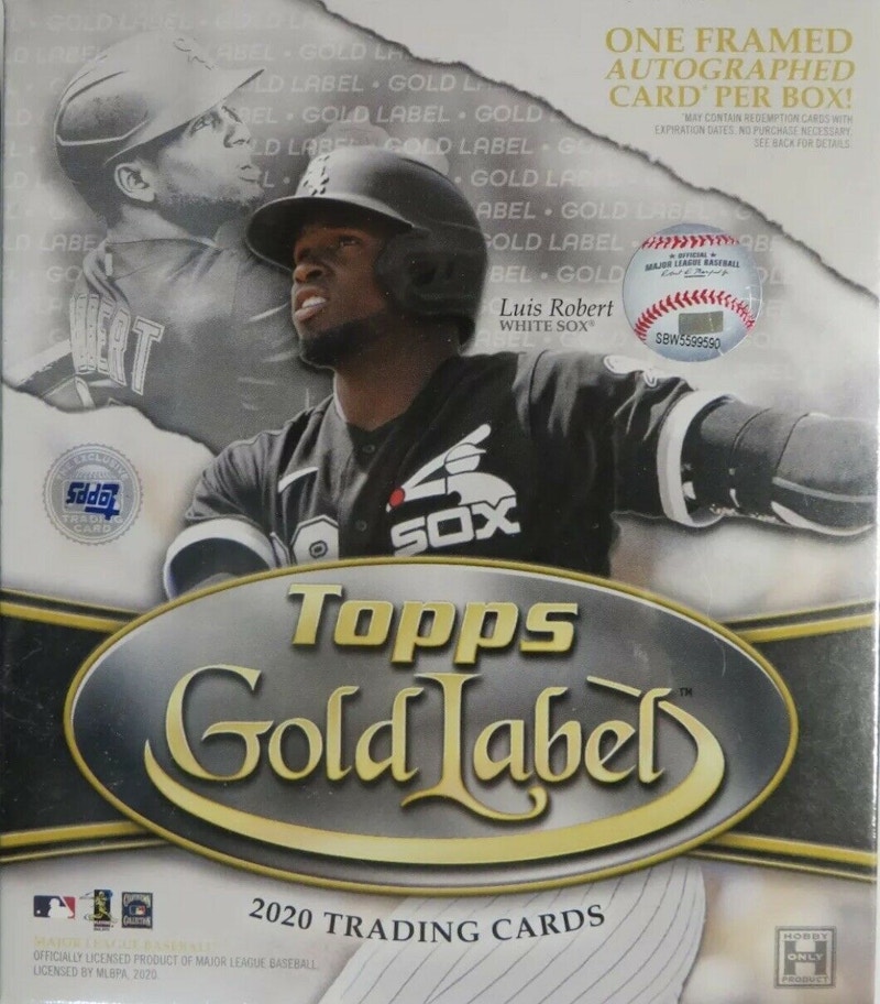 2020 Topps Gold Label Baseball Hobby Box