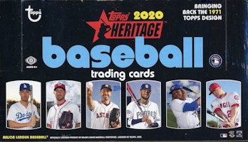 2020 Topps Heritage Baseball Hobby Box 2020 Topps Heritage Baseball Hobby Box