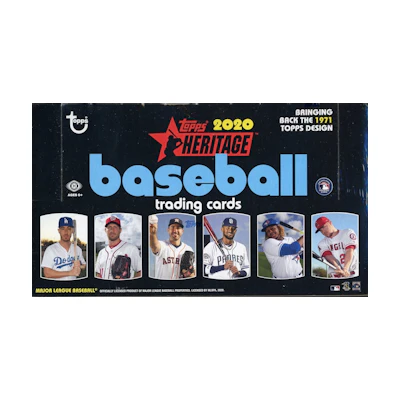 2020 Topps Heritage Baseball Hobby Box