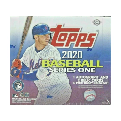 2020 Topps Series One Baseball Jumbo Box