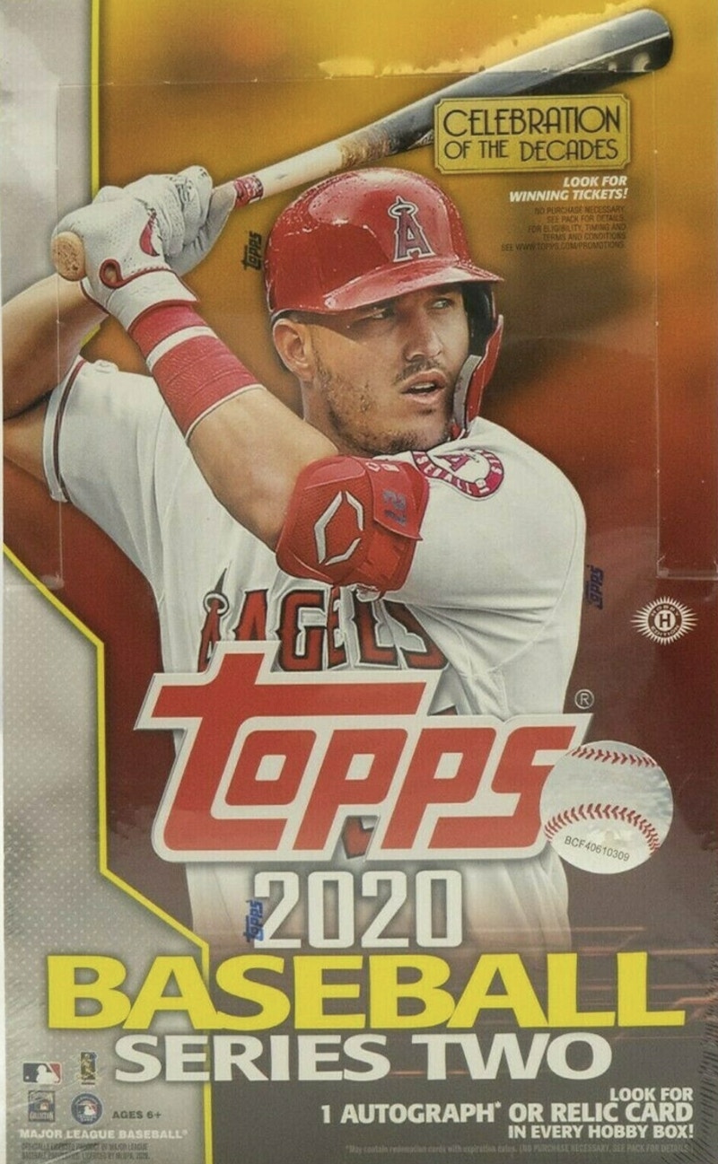 Buy 2020 Topps Seri Dua Kotak Hobi Baseball