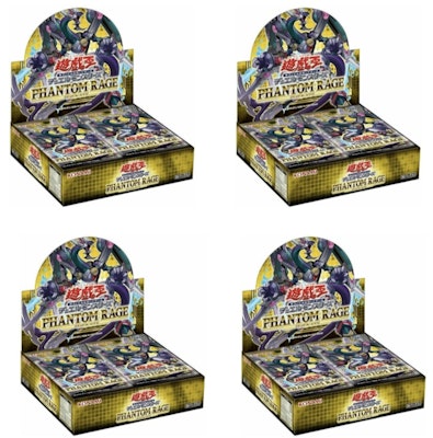 Caja Lote 4x 2020 Yu-Gi-Oh! OCG Duel Monsters Phantom Rage. Buy Caja Lote 4x 2020 Yu-Gi-Oh! OCG Duel Monsters Phantom Rage.