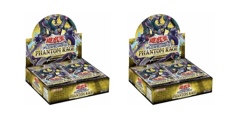 2020 Yu-Gi-Oh! OCG Duel Monsters Phantom Rage Box 2x Lot