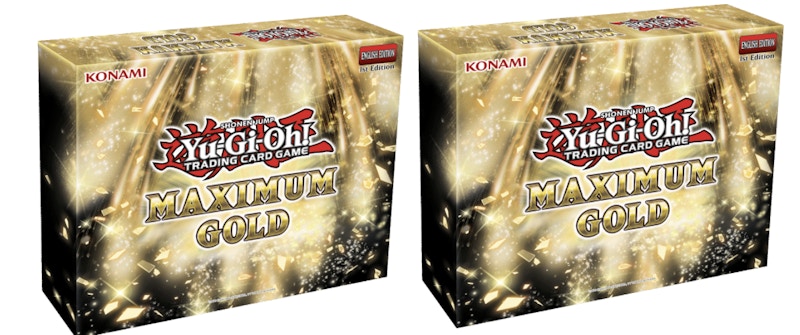 Buy 2020 Yu-Gi-Oh! TCG Maximum Gold Set Kolektor 2x Lot