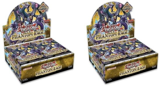 2020 Yu-Gi-Oh! TCG Phantom Rage 1ª Edición Caja de Sobres Lote de 2X Buy 2020 Yu-Gi-Oh! TCG Phantom Rage 1ª Edición Caja de Sobres Lote de 2X