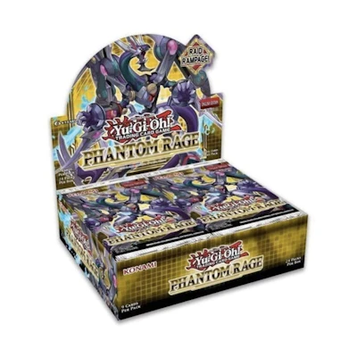 2020 Yu-Gi-Oh! TCG Phantom Rage 1st Edition Booster Box
