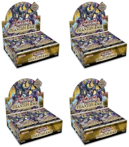 유희왕 TCG 팬텀 레이지 1st 에디션 부스터 박스 4개 묶음
Buy 유희왕 TCG 팬텀 레이지 1st 에디션 부스터 박스 4개 묶음