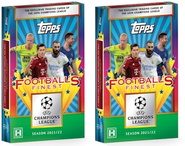 2021-2022 Topps UEFA Liga Champions Finest Flashbacks Soccer Hobby Box 2x Lot Buy 2021-2022 Topps UEFA Liga Champions Finest Flashbacks Soccer Hobby Box 2x Lot