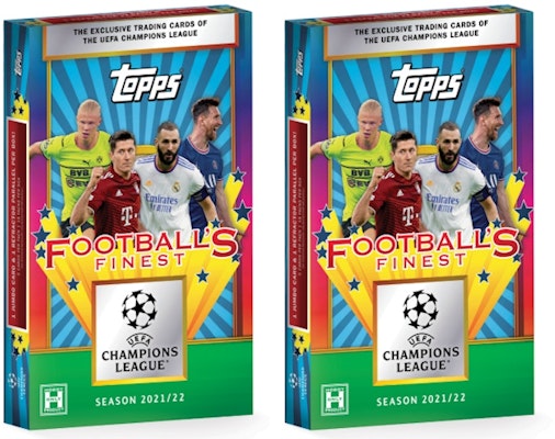 2021-2022 Topps UEFA Champions League Finest Flashbacks Soccer Hobby Box 2x Lot Buy 2021-2022 Topps UEFA Champions League Finest Flashbacks Soccer Hobby Box 2x Lot