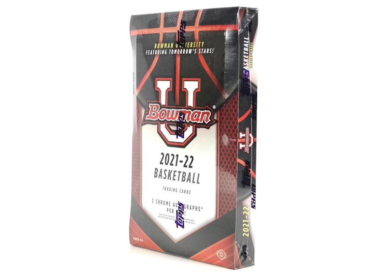 2021-22 Bowman University Basketball Hobby Box