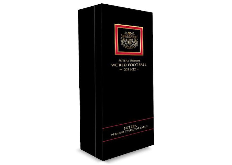 2021-22 Futera Unique World Football Soccer Premium Collector Card Box