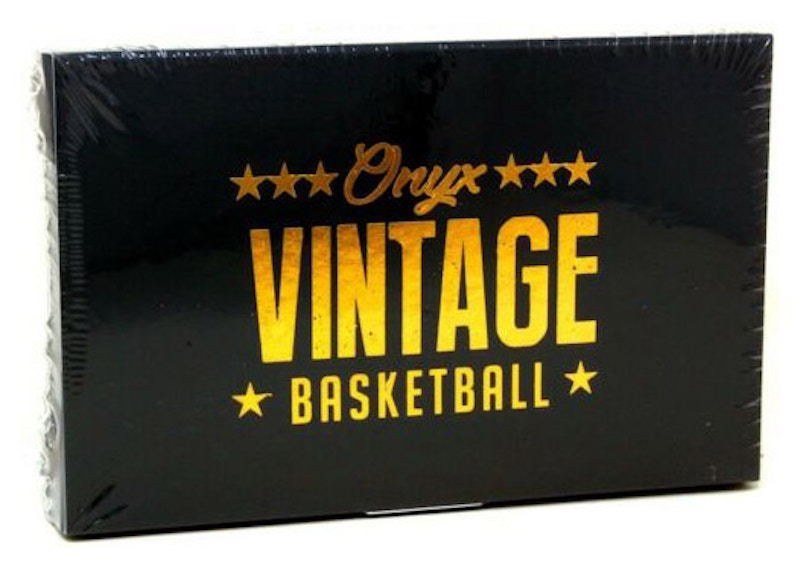 2021-22 Onyx Vintage Basketball Hobby Box