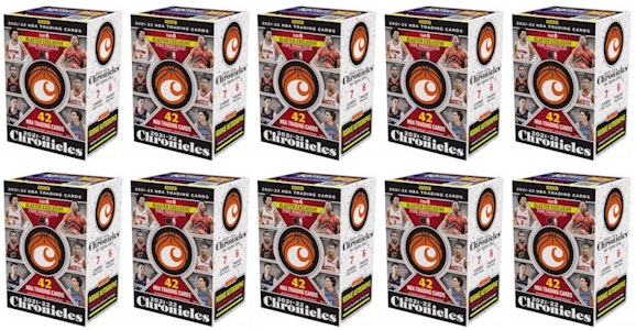 Kotak Lot 10x Panini Chronicles Basketball Blaster 2021-22 Buy Kotak Lot 10x Panini Chronicles Basketball Blaster 2021-22