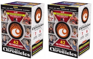 2021-22 Panini Chronicles Basketball Blaster Box 2x Lot 2021-22 Panini Chronicles Basketball Blaster Box 2x Lot