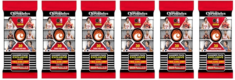 2021-22-panini-chronicles-basketball-hanger-pack-6x-lot