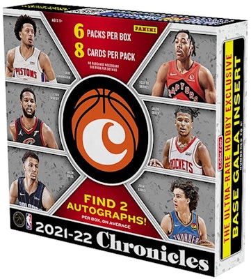 2021-22 Panini Chronicles Basketball Hobby Box Buy 2021-22 Panini Chronicles Basketball Hobby Box
