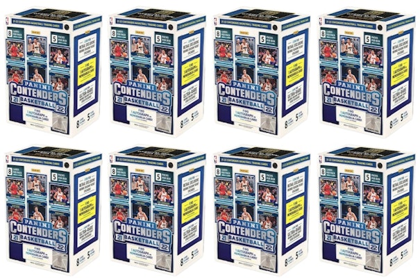 2021-22 Panini Contenders Basketball Blaster Box (40 Count) 8x Lot Buy 2021-22 Panini Contenders Basketball Blaster Box (40 Count) 8x Lot