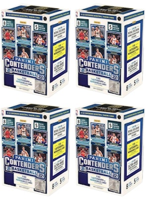 2021-22 Panini Contenders Basketball Blaster Box (40 Count) 4x Lot Buy 2021-22 Panini Contenders Basketball Blaster Box (40 Count) 4x Lot