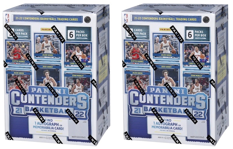 2021-22-panini-contenders-basketball-fanatics-exclusive-blaster-box-30-count-2x-lot
