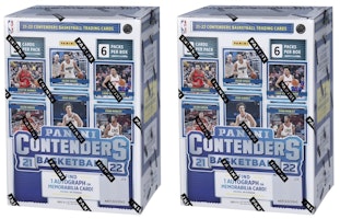 2021-22 Panini Contenders Basketball Fanatics Exclusive Blaster Box (30 Count) 2x Lot 2021-22 Panini Contenders Basketball Fanatics Exclusive Blaster Box (30 Count) 2x Lot