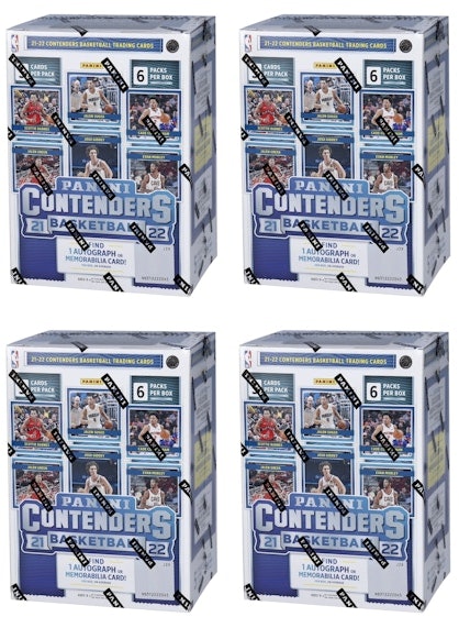 2021-22-panini-contenders-basketball-fanatics-exclusive-blaster-box-30-count-4x-lot