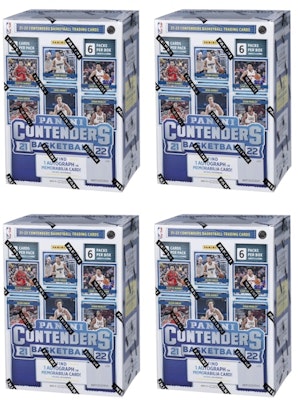 2021-22 Panini Contenders Basketball Fanatics Exclusive Blaster Box (30 Count) 4x Lot Buy 2021-22 Panini Contenders Basketball Fanatics Exclusive Blaster Box (30 Count) 4x Lot