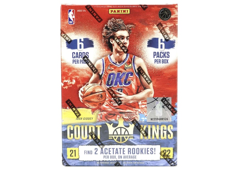 2021-22 Panini Court Kings Basketball International Blaster Box