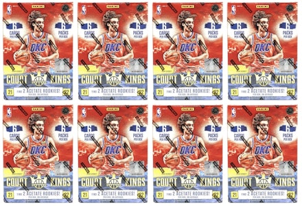 2021-22 Panini Court Kings 國際版籃球爆盒 8盒組 Buy 2021-22 Panini Court Kings 國際版籃球爆盒 8盒組