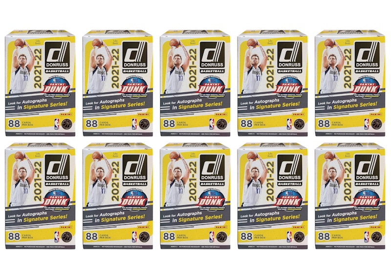 Buy Kotak Lot 10x Basketball Blaster Panini Donruss 2021-22