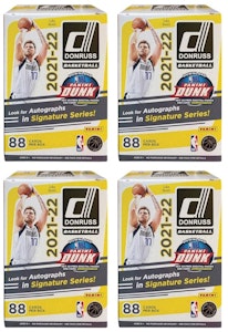 2021-22 Panini Donruss 籃球閃卡盒 4盒組 Buy 2021-22 Panini Donruss 籃球閃卡盒 4盒組