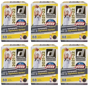 2021-22 Panini Donruss籃球 Blaster 盒6盒組合 Buy 2021-22 Panini Donruss籃球 Blaster 盒6盒組合