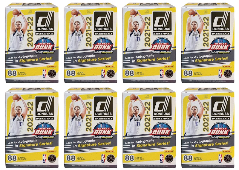 Buy Kotak Blaster Basket Panini Donruss 2021-22 8x Lot