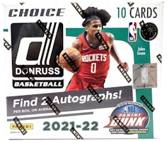 2021-22 Panini Donruss Basketball Choice Box 2021-22 Panini Donruss Basketball Choice Box