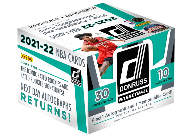 2021-22 Panini Donruss Basketball Hobby Box