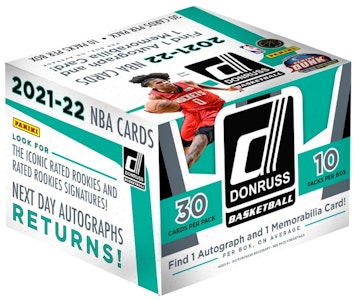 2021-22 Panini Donruss 篮球珍藏盒 Buy 2021-22 Panini Donruss 篮球珍藏盒