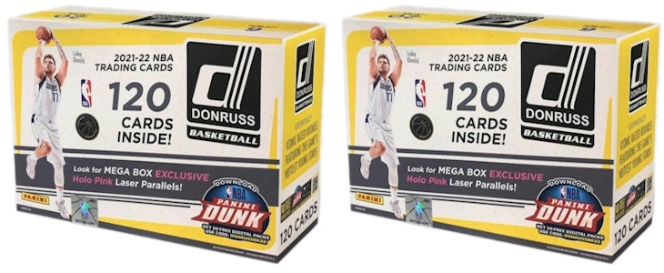 2021-22 Panini Donruss 籃球超級盒(粉紅雷射平行卡)雙盒套裝 Buy 2021-22 Panini Donruss 籃球超級盒(粉紅雷射平行卡)雙盒套裝