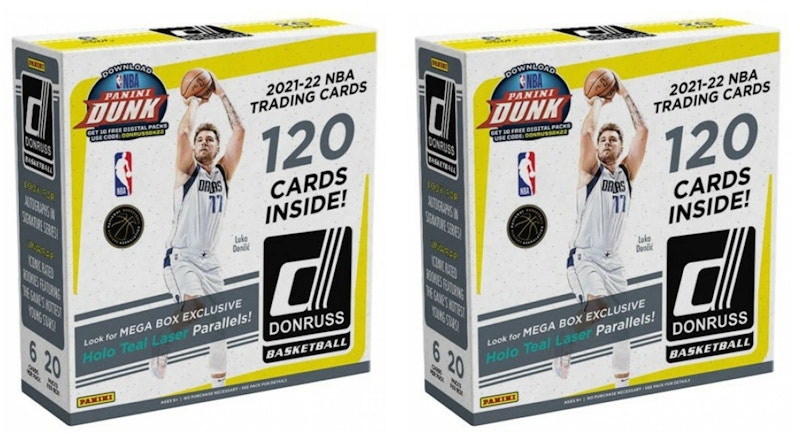 2021-22-panini-donruss-basketball-mega-box-holo-teal-laser-parallels-2x-lot