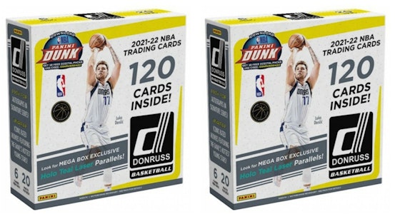 Kotak Mega Bola Keranjang Panini Donruss 2021-22 (Holo Teal Laser) 2x Lot. Buy Kotak Mega Bola Keranjang Panini Donruss 2021-22 (Holo Teal Laser) 2x Lot.