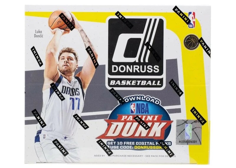 2021-22 Panini Donruss Basketball Retail Box