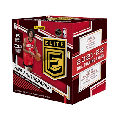 2021-22 Panini Donruss Elite Basketball Hobby Box