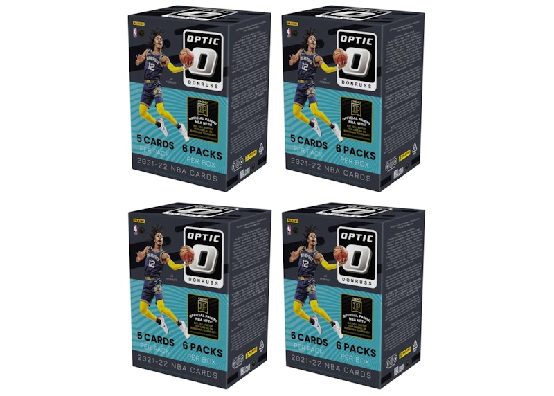 Buy 2021-22 Panini Donruss Optic 籃球爆盒 4盒组